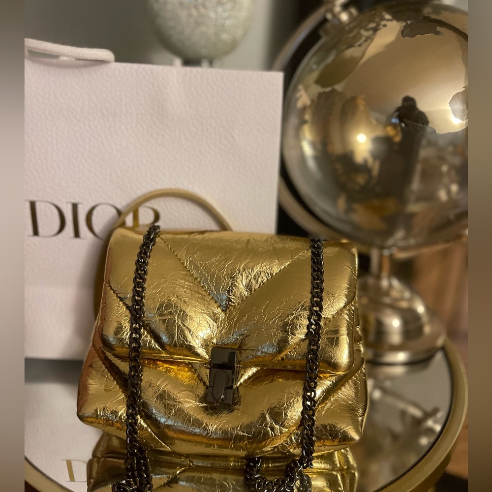 Zara Gold Purse